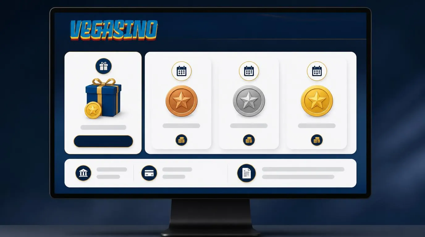 Panel promocji kasynowych z bonusem 100% do 200 PLN, 100 darmowymi spinami i kalendarzem nagród